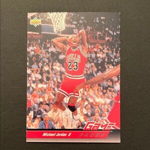 Michael Jordan Basketball Card